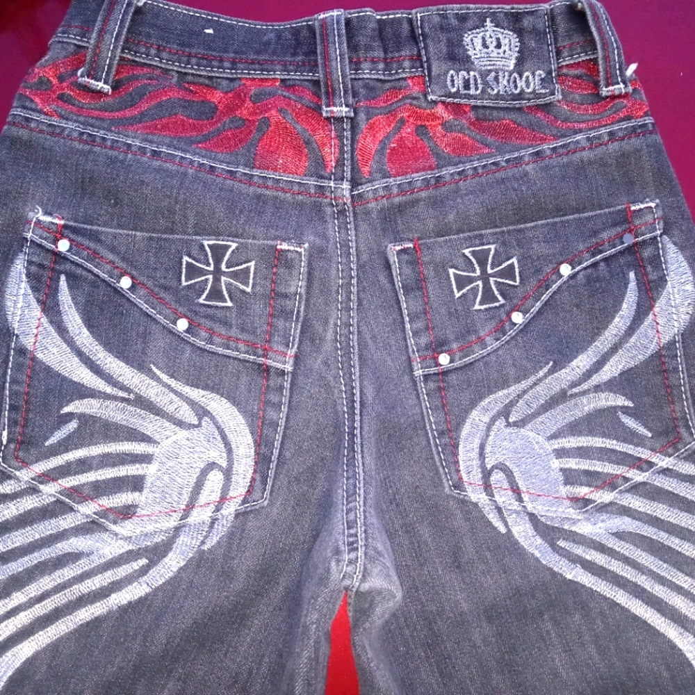 Kids youth size 12 OLD SKOOL. Shorts